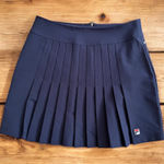 FILA  Navy Blue Pleated Tennis Active Skirt Size M NEW NWOT Photo 0