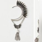 Free People NWT Birds of a Feather Cocktail Earring - ear party - silver Photo 4