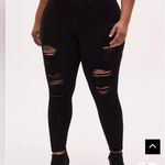 Torrid  Sky High Skinny Premium Stretch High Rise Jeans Plus Size 26T 28 inseam Photo 5