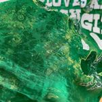 Rocker Girl Burnt out cap sleeve St. Patrick day shamrock Irish Tee Shirt Jr XXL Green Size undefined Photo 5