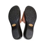 b.o.c. Born Concept Women's 9 Brown Leather Slip On Sandal Classic Comfort Photo 9