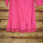 Catherine Malandrino NWT Pink Boho Peasant Dress Photo 4