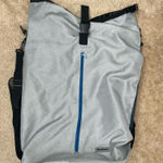 Brookstone Roll Top Laundry Sack Backpack w/ Straps Photo 0