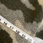 Lucky Brand green/gray Camouflage Camo sweater womens size M Wool Poly Blend EUC Photo 6