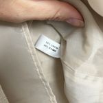 Jenni Button| Tan metallic Linen Shift Dress sz 32 Photo 4