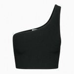 Aritzia  Babaton Sculpt Knit One-Shoulder Cropped Tank Photo 0