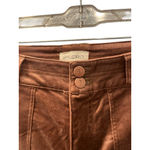 Anthropologie Pilcro NWT Velvet Beaded Wanderer Pants Size 29 Copper Bronze $158 Brown Photo 4