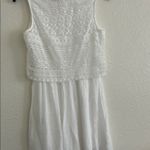 Rebellion  White Lace Midi Dress Photo 4