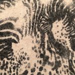 BP  Wool Blend Animal Print Leopard Cheetah Sweater Tan‎ Small Photo 4