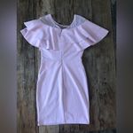 ENTRY  sheer of the shoulder ruffle dress NWT size small Photo 1