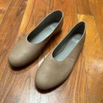 Eileen Fisher High Cut Slip On Ballet Flats in Nude Tan 6 Photo 0