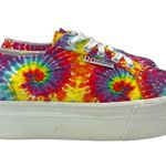 Superga 2790 Tie Dye Platform Retro Y2K Sneakers Shoes Womens Size 7 Photo 3