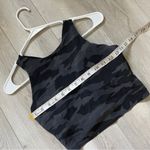 Athleta Crop Tank Top conscious camo workout womens Black Gray (small) gym sport Photo 2