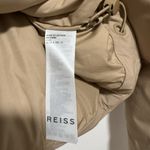 Reiss  Thea Hooded Short Puffer Down Feather Winter Jacket in Tan Size XS Photo 5