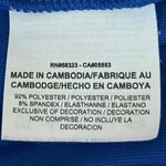 Nike  Golf Blue High Waist Back Slit Tennis Athletic Straight Mini Skirt Size S Photo 4