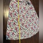 Loft floral midi wrap skirt size 4 Photo 3
