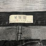 Free People black distressed mini relaxed denim Jean skirt - loose 26 ($60) Photo 8