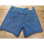 Levi's 550 Blue Denim Mom Jean Shorts Women 14 Beach Y2K Summer 90s Trip Casual Photo 3