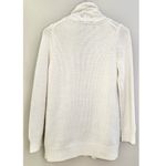Banana Republic  Cream Cable Knit Open Front Wool Blend Italian Yarn Cardigan Photo 1