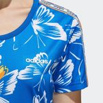 Adidas  Farm Rio Butterfly Mini Dress Womens Large Blue Short Sleeves Summer Photo 8