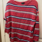 American Living FINAL MARKDOWN  knit top medium Photo 0