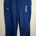 Cherokee Workwear Women's 4-Pocket Utility Scrub Pants 2XL Navy Blue Photo 0