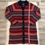 st. john's bay St. John’s Bay textured button front long cardigan duster sweater Photo 8