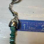 Sterling Silver 925  Nugget Turquoise Beads Graduated Necklace 17” Long Photo 7