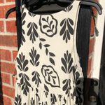 Sincerely Jules  Black & White Leaf Printed Tiered Dress S Photo 6