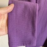 Under Armour  Purple Mock Neck Long Sleeve Athletic Shirt #R Photo 3