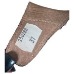 Naot Pinotage Ornament Leather Gold Taupe Wedge Sandals Size EU 37 US 6 Photo 9