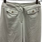 Worthington  Stretch Cream Khaki Wide Leg Capri Pants with Pockets Womens 4 Photo 2