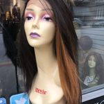 Wig sale Dark Brown Highlight Thick natural layers Photo 0