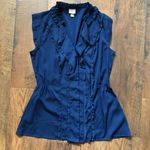 Converse One-Star sleeveless ruffle front top Photo 0