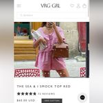 Verge Girl VRG GRL the sea and i smock gingham top Photo 1