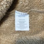 WEAR by Erin Andrews Syracuse Orange Quarter Zip Sherpa Pullover Women’s XL Tan Photo 6