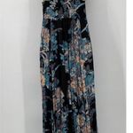 Free People Intimately Through The Vine Maxi Long Dark Floral Smocked Dress XS Photo 6