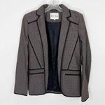 Reiss  Georgie Textured Contrast Trim Jacket Small Photo 0