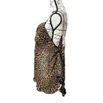 Belle Nuit Leopard Print Cami Top & Shorts Lingerie Set Plus Size 3X Brown Photo 2