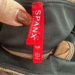 Spanx Faux Leather Snakeskin Leggings in Brown Snakeskin Women's Small Photo 5