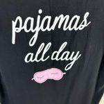 Ekouaer Black Short Sleeve Soft Stretchy Rayon "Pajamas all day" Top Size M Photo 2