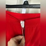 Commense Red High Waist Wide Leg Trousers Pants XS Extra Small New Photo 1