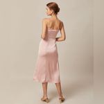 RIHOAS The Pink Bodycon Satin Cami Midi Dress 77 Photo 3