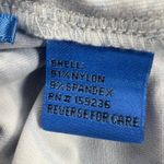 J. McLaughlin Newport Capri Pants Blue White Tropical Monstera Size M Photo 8