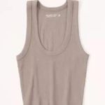 Abercrombie & Fitch  beige tank top size medium  Photo 0