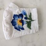 Flower Handmade Embroidered Pocket Filter Face Mask Multi Photo 1