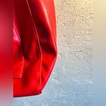 Red vegan handbag: brand new in package large faux leather bag by Grace Photo 7