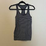 Lululemon  Swiftly Tech Racerback Black & White Striped Tank Top Size 4 Photo 1