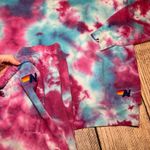Aviator Nation Aviator‎ Nation Tie Dye Sweatshirt & Sweatpants Set Womens M Pink Blue Comfort Photo 3