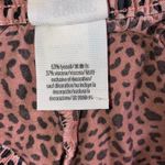 PINK - Victoria's Secret  Leopard Print Jogger Pants Women XS Elastic Drawstring Photo 7